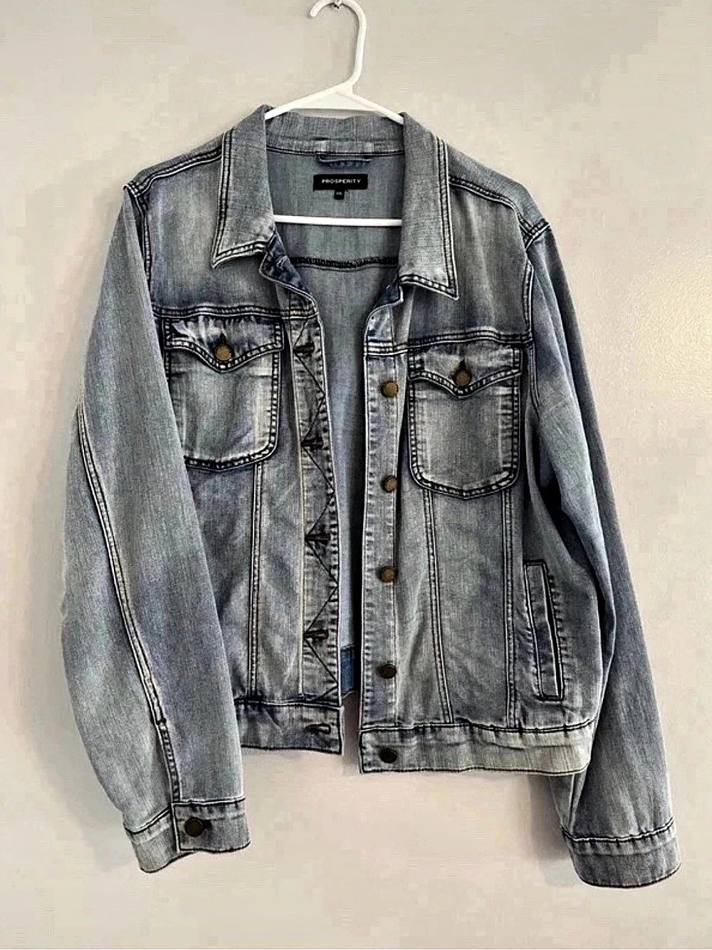 Prosperity Women's Denim Jacket in Blue Like New